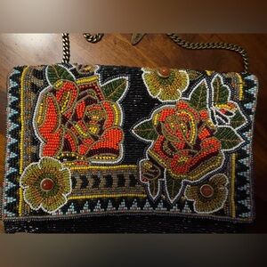 Mary Frances Original Beaded Crossbody Handbag w/ Dustbag